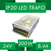 LED-Netzteil POS-200-24-C2 200 Watt 24 Volt 8,8 Ampere für LED-Streifen – IP20 Schutzklasse, kompakt & effizient LED-Netzteil POS-200-24-C2 200 Watt 24 Volt 8,8 Ampere für LED-Streifen – IP20 Schutzklasse, kompakt & effizient