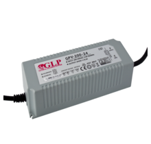200W 24V 8,33A LED-Netzteil IP67 wasserdicht – GLP GPV-200-24 – Konstantspannungsquelle für LED-Streifen, Beleuchtung & mehr – robustes Gehäuse, 230V AC Eingang