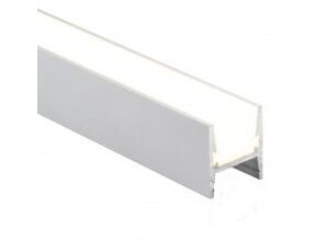 Wasserdichtes LED Streifen Aluminiumprofil 25 cm für Außenbereich – Weiß