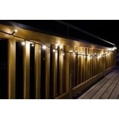 5m koppelbare LED Weihnachtsbeleuchtung warmweiß, erweiterbar, wasserdicht