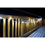 Luksus 200 LED Weihnachtsbeleuchtung, 10 m koppelbarer LED-Streifen, warmweiße Lichterkette mit Blinkfunktion, IP44 wasserfest, für Innen- und Außendekoration, 24V Niedervolt