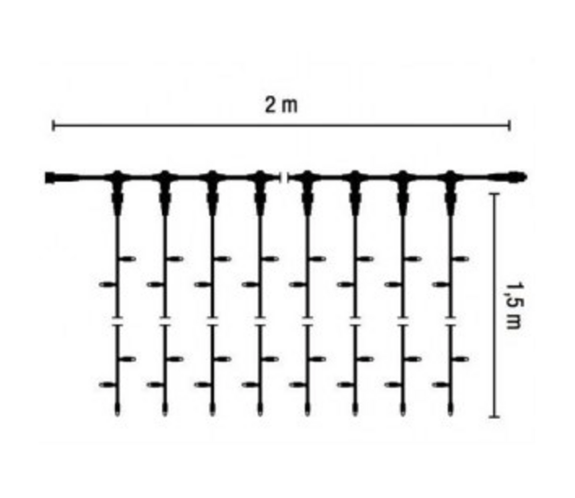 2 x 1,5 Meter LED-Weihnachtsbeleuchtung für Innen & Außen – Weiße LED-Streifen mit wetterfester IP44-Zertifizierung, 240 LEDs, 12V Niedervolt, inkl. Netzteil – Perfekt für Fenster, Wände & Deko 2 x 1,5 Meter LED-Weihnachtsbeleuchtung für Innen & Außen – Weiße LED-Streifen mit wetterfester IP44-Zertifizierung, 240 LEDs, 12V Niedervolt, inkl. Netzteil – Perfekt für Fenster, Wände & Deko