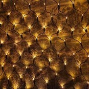 LED Weihnachtsbeleuchtung Netz 1,5x4m - 480 Warmweiße