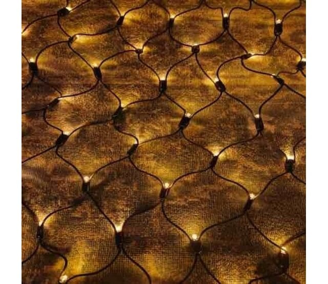 LED Weihnachtsbeleuchtung Netz 1,5x4m - 480 Warmweiße