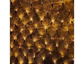 1,5 x 10 m LED Lichternetz – 1200 LEDs – Warmweiß – IP67 wasserdicht – PRO LUKSUS