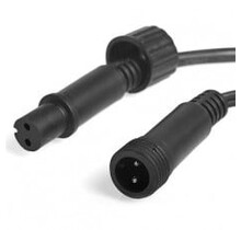 10m Verlängerungskabel für koppelbare LED-Weihnachtsbeleuchtung, 230V, IP44, 2-polig, 1,5mm² Querschnitt, für Innen- und Außenbereich, wetterfest, CE-zertifiziert