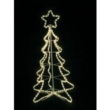 Wasserdichte Weihnachtsbaum LED Lichterkette mit 396 LEDs für Außen & Innen