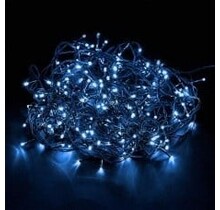 200 LED Weihnachtsbaumbeleuchtung blauw, 20 Meter IP65 wasserdichter LED Streifen für Außenbereich, 24V Niedervolt, kaltweißes Licht, ideal für Gärten, Fassaden & Dekoration
