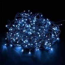 200 LED Lichterkette Blau 20m Außen Wasserdicht Weihnachtsbeleuchtung