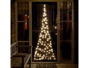 LED Weihnachtsbeleuchtung für Tür – 120 LEDs, 210 cm langer Lichtschlauch