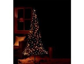 Weihnachtsbaum mit Beleuchtung – 250 LEDs – 185 cm hoch – Künstlicher Tannenbaum