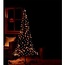 Luksus Premium Weihnachtsbaum mit 250 warmweißen LED-Lichtern, 185 cm Höhe, energiesparend und wasserfest, ideal für Innen- und Außenbereich