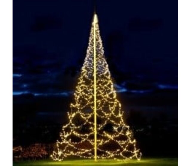 10 Meter hoher Weihnachtsbaum für Fahnenmasten mit 2000 LED-Lichtern, wetterfest, energieeffizient, inkl. Montagezubehör – Ideal für festliche Außendekoration 10 Meter hoher Weihnachtsbaum für Fahnenmasten mit 2000 LED-Lichtern, wetterfest, energieeffizient, inkl. Montagezubehör – Ideal für festliche Außendekoration