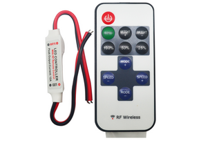 LED Streifen Dimmer für einfarbige LED Streifen – Stufenlose Helligkeitsregelung