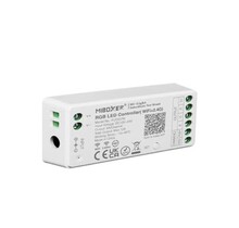 RGB LED Streifen Controller - 1 Zone - PRO - Fut037s | 12-24V, 144W, DMX512, PWM-Steuerung, Einfache Installation, Kompatibel mit LED Bändern, Dimmbar, Fernbedienung inklusive
