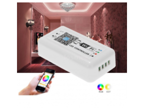 LED Streifen Bluetooth Controller – Weiß / Warmweiß, kompatibel & dimmbar