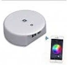 LED Streifen Bluetooth Controller – RGB/RGBW Fernbedienung, 24V/12V, 5m/10m, dimmbar, App-Steuerung, kompatibel mit Alexa & Smart Home, 16,7 Mio. Farben, IP20
