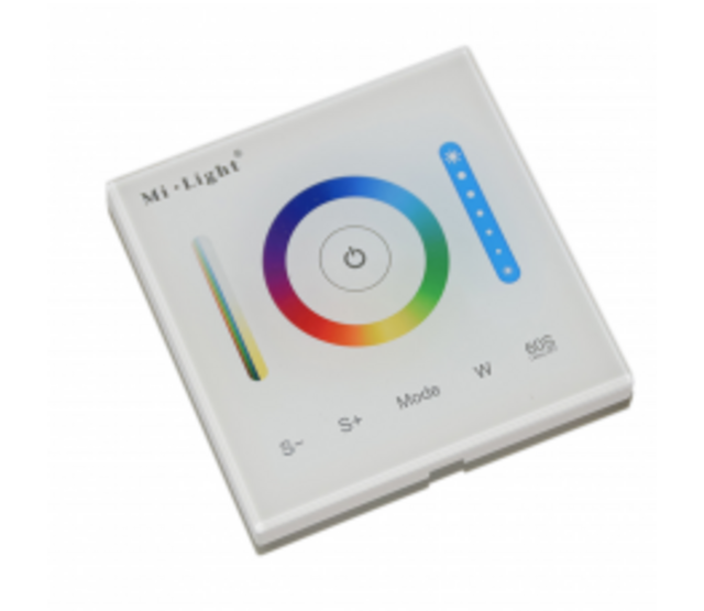 RGB/RGBW/RGBWW LED Einbaudimmer für Wandmontage – Steuerung von LED-Streifen, Spots & Leuchten, 12-24V DC, PWM-Technologie, Touch- oder Drehregler, max. 144W/6A, DALI-kompatibel RGB/RGBW/RGBWW LED Einbaudimmer für Wandmontage – Steuerung von LED-Streifen, Spots & Leuchten, 12-24V DC, PWM-Technologie, Touch- oder Drehregler, max. 144W/6A, DALI-kompatibel