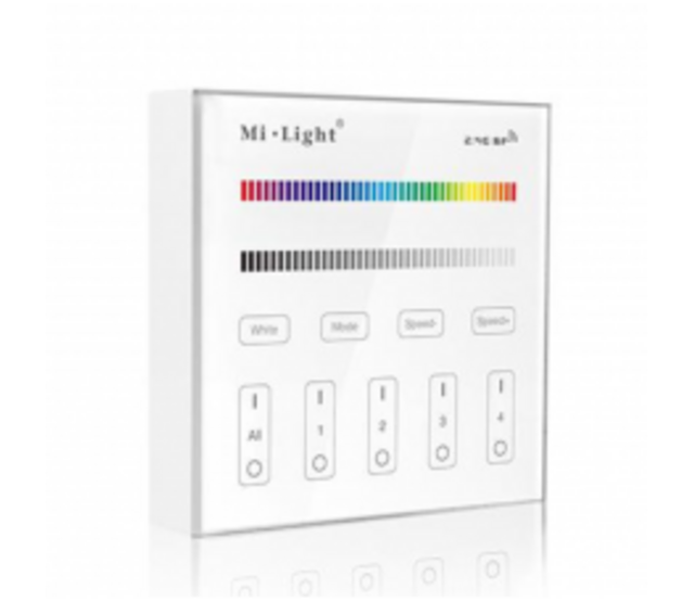 RGB / RGBW / RGBWW LED Streifen Wanddimmer – Draadlos, 24V/12V, 144W max, App- & Sprachsteuerung, kompatibel mit Alexa & Google Home, dimmbar, Farbsteuerung, für Smart Home RGB / RGBW / RGBWW LED Streifen Wanddimmer – Draadlos, 24V/12V, 144W max, App- & Sprachsteuerung, kompatibel mit Alexa & Google Home, dimmbar, Farbsteuerung, für Smart Home