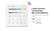 RGB / RGBW / RGBWW LED Streifen Wanddimmer – Draadlos, 24V/12V, 144W max, App- & Sprachsteuerung, kompatibel mit Alexa & Google Home, dimmbar, Farbsteuerung, für Smart Home RGB / RGBW / RGBWW LED Streifen Wanddimmer – Draadlos, 24V/12V, 144W max, App- & Sprachsteuerung, kompatibel mit Alexa & Google Home, dimmbar, Farbsteuerung, für Smart Home