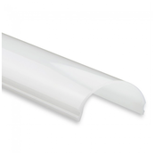 LED Streifenprofil 2 Meter rund mit Abdeckung, 28,20 mm x 19,81 mm, 360° Aluminium, 360ALU – Hochwertiges Alu-Profil für LED-Beleuchtung, präzise Maße, optimale Lichtstreuung