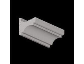 LED Streifen Wandprofil 83x87mm P6 – Hartschaum Profil für LED Beleuchtung