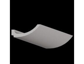 LED Streifen Wandprofil 80 x 190 mm P3 – Aluminiumprofil für indirekte Beleuchtung