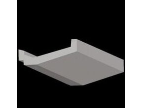 LED Streifen Wandprofil 80 x 190 mm P2 – Aluminiumprofil für indirekte Beleuchtung