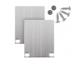 2x LED Alu-Profil Endkappen mit Schrauben – passend für XL04ALU.C2 LED Streifen