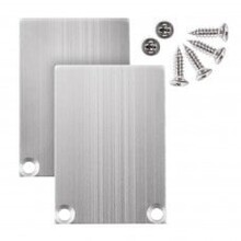 2x LED Profil Endkappen mit Schrauben – XL04ALU.C3 für LED Streifen