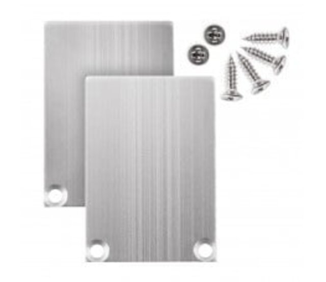 2 x Aluminium LED-Profil Endkappen mit Montageschrauben für LED-Streifen – XL04ALU.C3, inkl. Befestigungsmaterial, passend für Alu-Profile, hochwertige Verarbeitung, einfache Installation 2 x Aluminium LED-Profil Endkappen mit Montageschrauben für LED-Streifen – XL04ALU.C3, inkl. Befestigungsmaterial, passend für Alu-Profile, hochwertige Verarbeitung, einfache Installation
