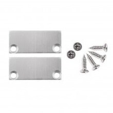 2x LED Alu-Profil Endkappen mit Schrauben – XL04ALU.C1 für LED Streifen