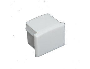 Endkappe 02ALU ohne Kabeldurchführung – Aluminium LED Profil