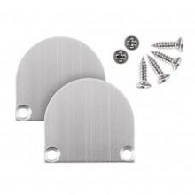 2x LED Profil Endkappen mit Schrauben – XL04ALU C4 für LED Streifen