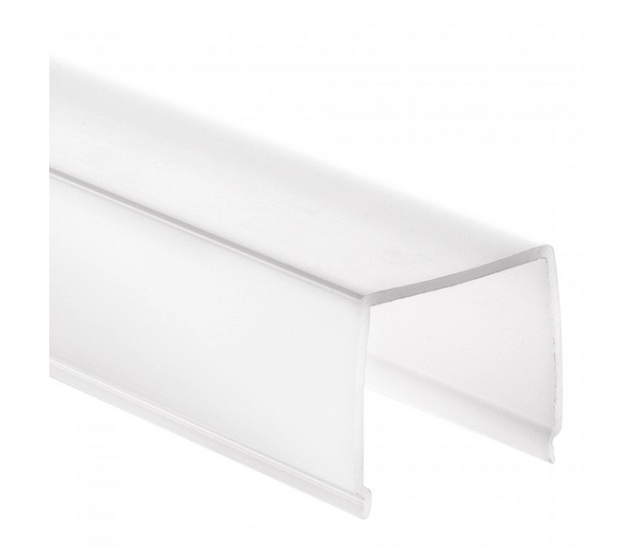 LED-Aluminiumprofil 200 cm mit hoher Abdeckung, 26,79 mm x 36 mm, XL04.C3ALU – Hochwertiges Profil für LED-Streifen, präzise Maße, optimale Lichtstreuung, ideal für Innenbeleuchtung