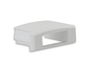 Endkappe mit Kabeldurchführung für LED Aluminiumprofil – 01ALU