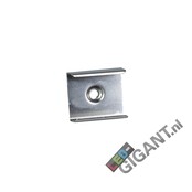 Robuste Aluminium-Montageklemmer für LED-Streifenprofile – Universell einsetzbar für 10-20 mm breite Profile, präzise Halterung, einfache Installation, ideal für LED-Streifen-Beleuchtung in Innen- und Außenbereichen