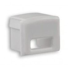 Endkappe mit Kabeldurchführung für LED Aluminiumprofil - 02ALU