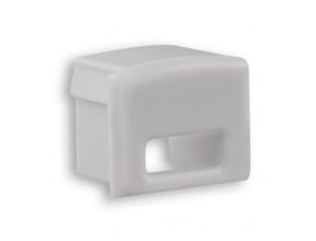 Endkappe mit Kabeldurchführung für LED Aluminiumprofil - 02ALU