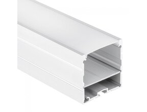 LED Alu Profil XL 2m mit Abdeckung 40,10 x 40,10 mm für LED Streifen - XL17ALU
