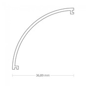 Extra großes 40x40 mm Alu-LED-Profil für 10 m LED-Streifen, 90° Abstrahlwinkel, PN19, ideal für indirekte Beleuchtung, hochwertige Aluminiumausführung, präzise Lichtlenkung, einfache Montage Extra großes 40x40 mm Alu-LED-Profil für 10 m LED-Streifen, 90° Abstrahlwinkel, PN19, ideal für indirekte Beleuchtung, hochwertige Aluminiumausführung, präzise Lichtlenkung, einfache Montage