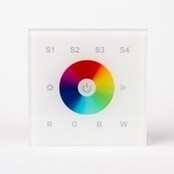 4-Zonen DMX RGB LED Streifen Dimmer für Einbau – Präzise Steuerung von LED-Beleuchtung mit DMX512-Protokoll, 12-24V DC, max. 6A pro Kanal, kompatibel mit RGB/RGBW LED-Streifen