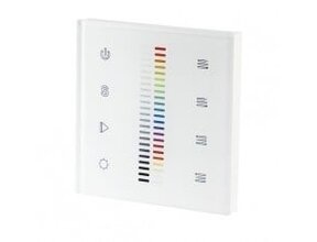 Einbaudimmer für RGB-LED-Streifen (einzelne Farbe) mit DMX 2-Zonen-Steuerung