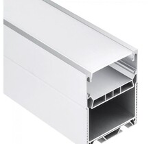 Extra großes LED-Aluminiumprofil 1,5 Meter mit Abdeckung 71,95 mm x 71,95 mm für LED-Streifen – XLPN12, hochwertige Beleuchtungslösung für professionelle Anwendungen