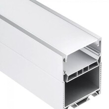 Extra großes LED Alu Profil 1,5m mit Abdeckung 71,95x71,95mm XLPN12