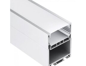 Extra großes LED-Aluminiumprofil 1,5 m mit Abdeckung 71,95x71,95 mm XLPN12