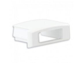 Endkappe mit Kabeldurchführung für LED Streifen – Weiß 01