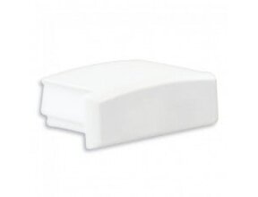 Endkappe ohne Kabeldurchführung – 01W Weiß