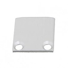 2x LED Alu-Profil Endkappen inkl. Schrauben 01ALU Spica für LED Streifen