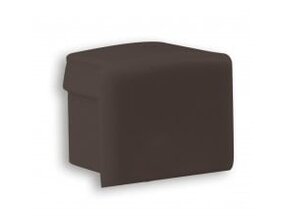 Endkappe ohne Kabeldurchführung - 02 SCHWARZ